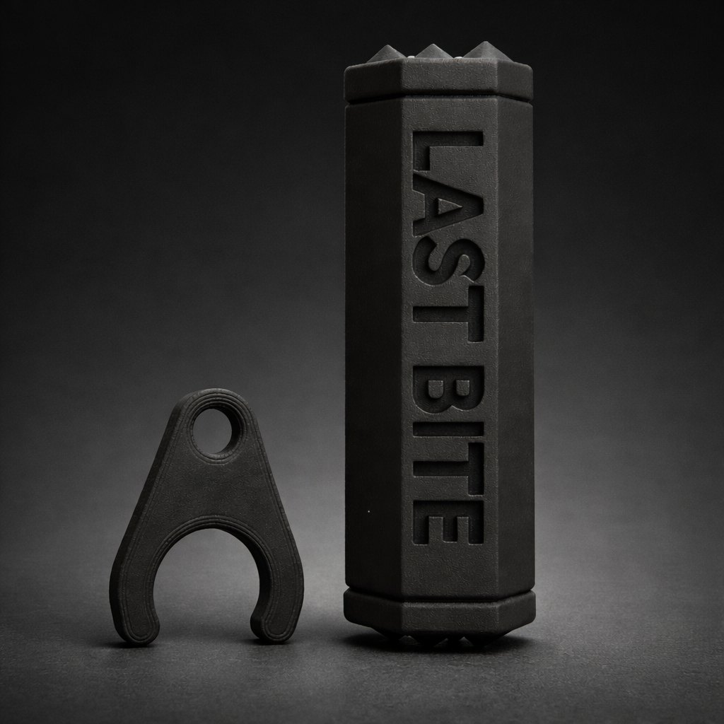 Signature Last Bite jaw tool in black