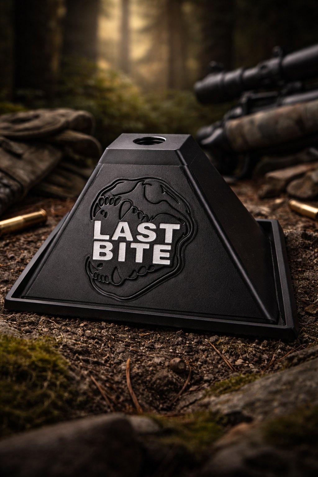 The Last Rest trophy stand.